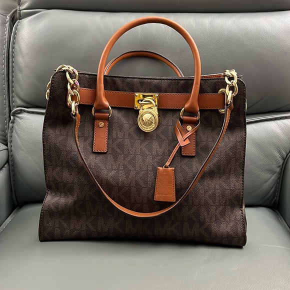 MK Hamilton Logo Tote/Shoulder bag - Picture 1 of 12